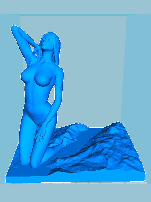美女雕塑